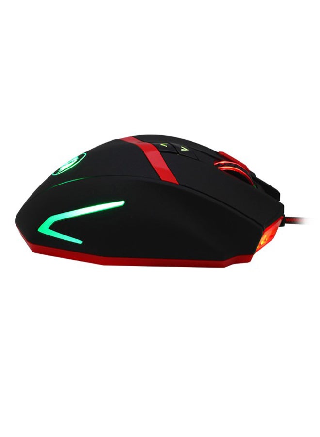 ماوس جيمنج Redragon M801-RGB سلكي أسود وأحمر