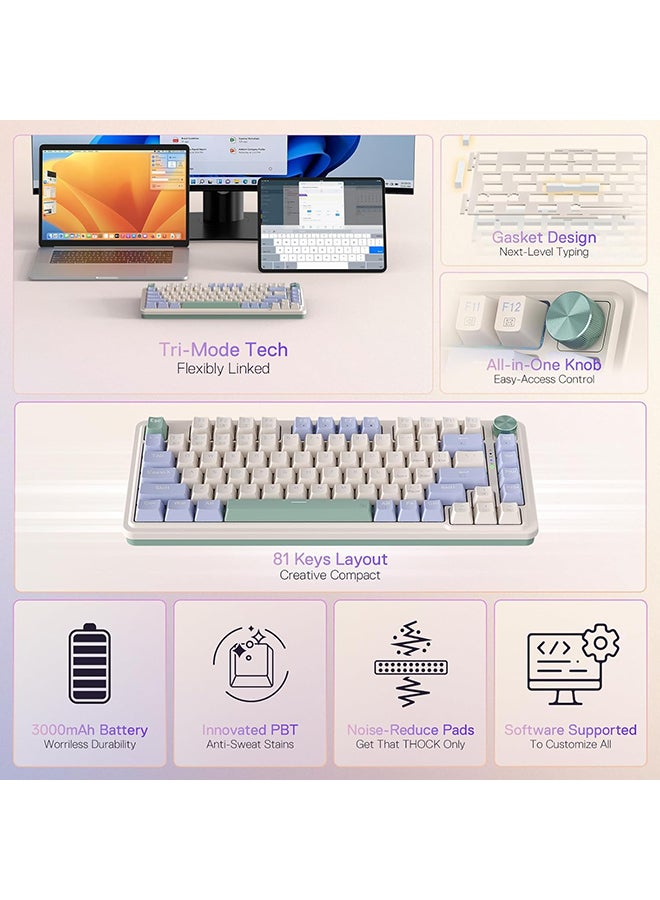 كيبورد ريدراجون K673 بسويتش أحمر مضاء بـ RGB