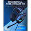 X20 Wired Professional Gaming Headset with Noise Cancelling Microphone , RGB Lighting, 50mm Precision Drivers, 3.5mm con