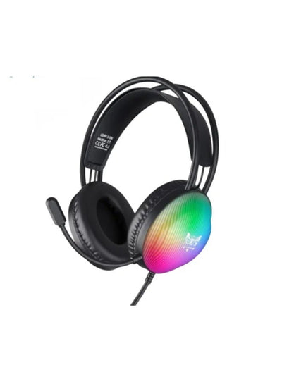 X29 RGB USB Wired Gaming Headset with Surround Sound and Noise Cancelling Microphone, Stereo Drivers, Adjustable Headban