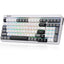 K656 Pro 3-Mood Mechanical Gaming Keyboard – Triple-Mode Connectivity (Bluetooth 3.0/5.0, 2.4GHz & USB-C Wired), 100-Key