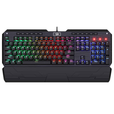 Redragon K555 INDRAH RGB Mechanical Gaming Keyboard, Blue Switches