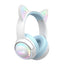 GT838 Cat-Ear Wireless Gaming Headset – 2.4GHz USB Receiver, Bluetooth & Wired Connectivity, 50mm Drivers, Low-Latency A