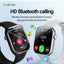SW-11 Smart Watch with 2.01" HD Display, Bluetooth Calling, 3 Interchangeable Watch Bands, Heart Rate & Sleep Monitor, M