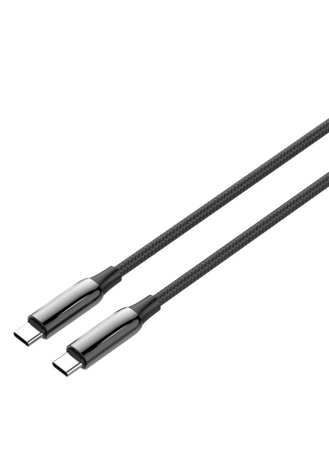 LC921C 240W Ultra High Power Type-C to Type-C Fast Charging & Data Cable, PD3.1 Support, 5A Output, 1 Meter Length, Rein