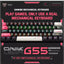 G55 RGB Wired Mechanical Gaming Keyboard with 61 Keys, Compact Layout, Customizable RGB Backlit, Anti-Ghosting, Windows 
