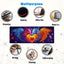 Colorful Dragon Gaming Mouse Pad Colorful Cartoon Angel Demon Heart Mousepad Large Gaming Mouse Pad Laptop Keyboard Mat 