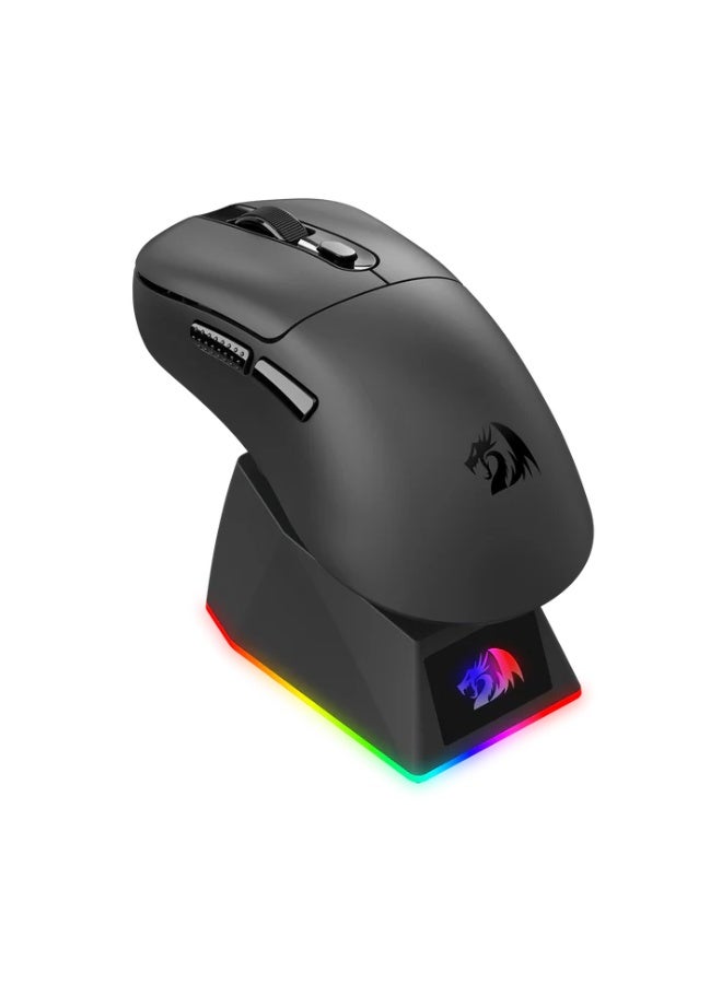 ماوس جيمنج REDRAGON M998 EBONY وايرلس Tri-Mode حساسية 24000 DPI أسود