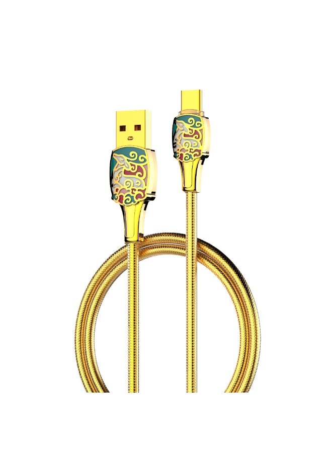 USB-C Fast Charging Data Cable 30W High-Speed Charging And Data Transfer Cable With Pure Copper Core Durable PVC Constru