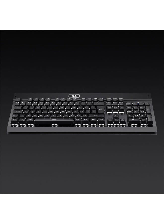 كيبورد جيمنج Redragon KG010-KN-UK ميكانيكال بمفاتيح بنية أسود