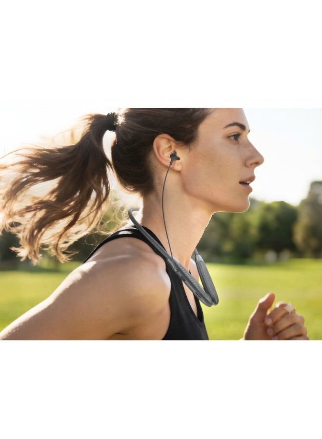 ST-A57 Wireless Neckband Earphones, Bluetooth Sports Headphones with Hi-Res Stereo Sound, Magnetic Earbuds, Built-in Mic
