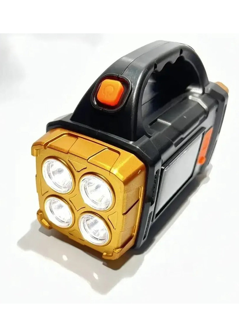 Emergency Light Hand Lamp Solar USB Rechargeable Powerful Work Light HB-1678