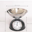 Mechanical Kitchen Scale 5kg Mechanical Retro Platform Scale Stainless Steel Food Measuring Scale with Bowl Home Measuring Tools Pointer Scale