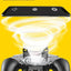Mobile Gaming Controller With Cooling Fan, 6 Finger Trigger Design, Rechargeable 1200mAh Battery, Ergonomic Phone Gamepa