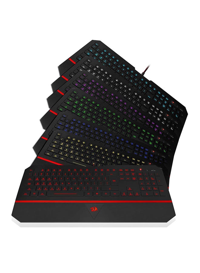 كيبورد ريدراجون K502 بسويتش صامت مضاء بـ RGB