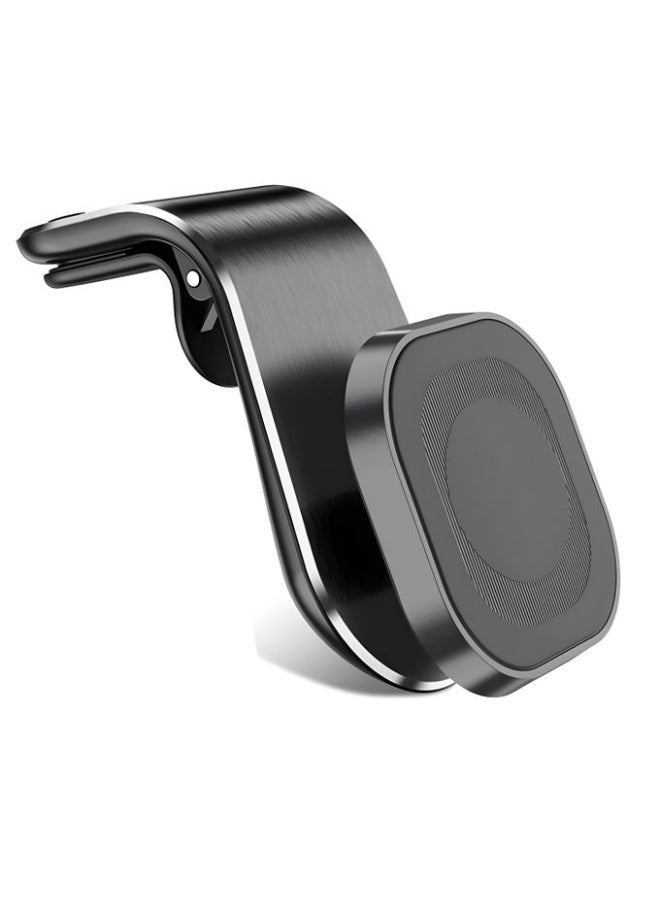XS-803 Magnetic Car Phone Holder, 360° Rotating Air Vent Mount with Strong Magnetic Hold, One-Hand Operation, Compact Ca