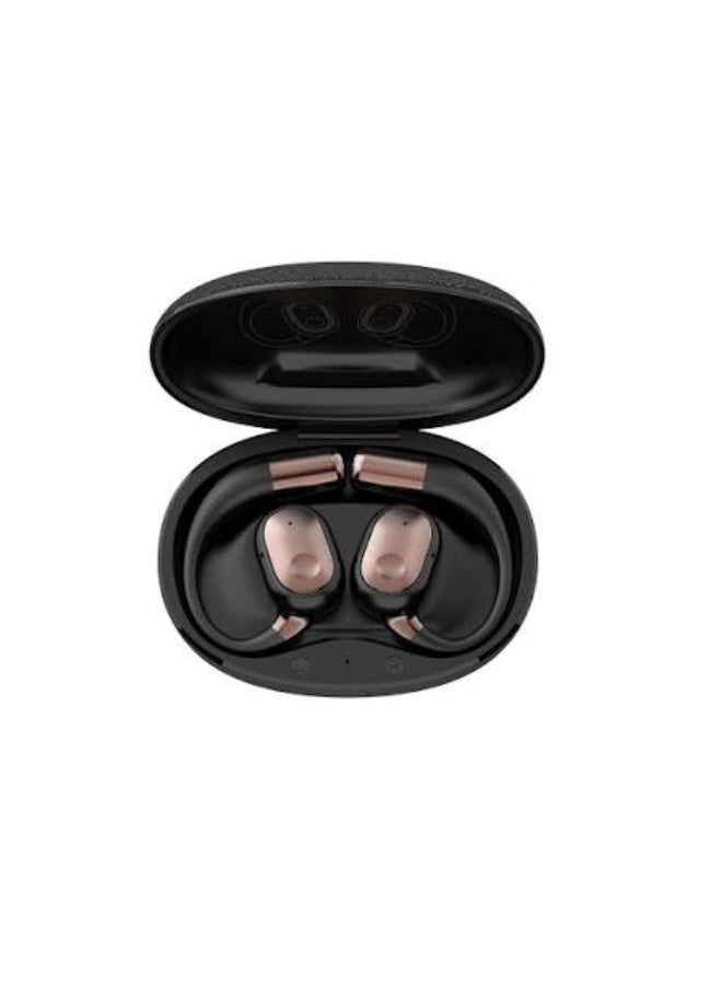 Wireless Bluetooth 5.4 Over-Ear Earbuds with 450mAh Charging Case, Low Latency Gaming Headphones, HD Stereo Sound, Noise