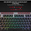 K516 PRO Shiva TKL RGB Wireless Membrane Gaming Keyboard, 87 Keys Mechanical-Feel Keyboard w/Smooth Linear Switch, On-Bo