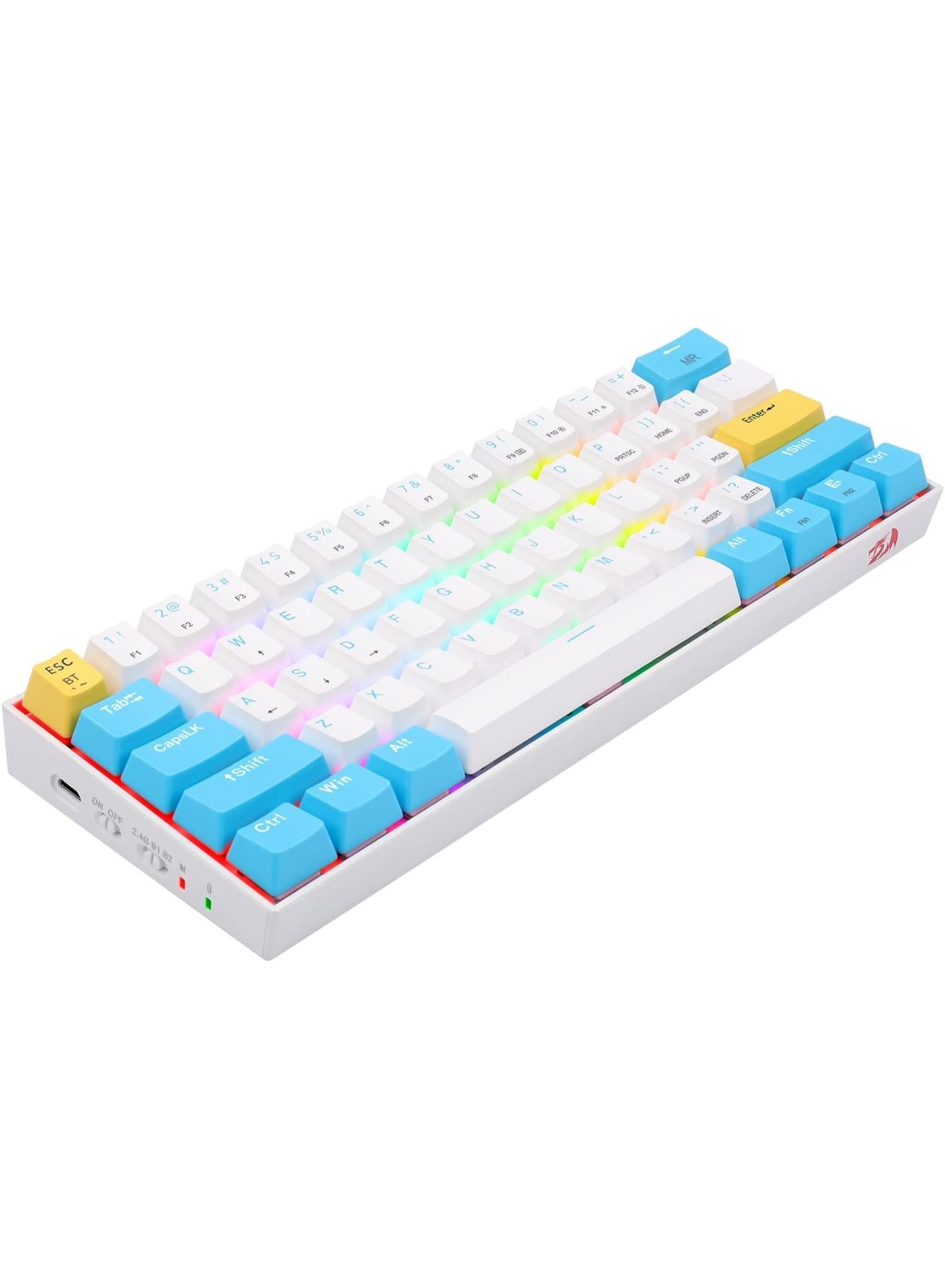 عرض جانبي لكيبورد الجيمنج Redragon K530W