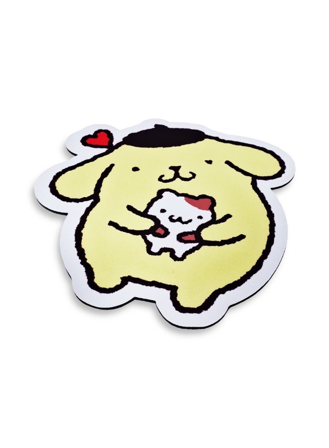Cute Cartoon Mouse Pad with Bright and Attractive Colors | Fabric Surface with Non-Slip Rubber Base With Smooth Surface 