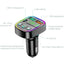 Bluetooth FM Transmitter Car Charger M103 with PD 18W USB-C Fast Charging, Dual USB Ports, Hands-Free Calling, MP3 Playe