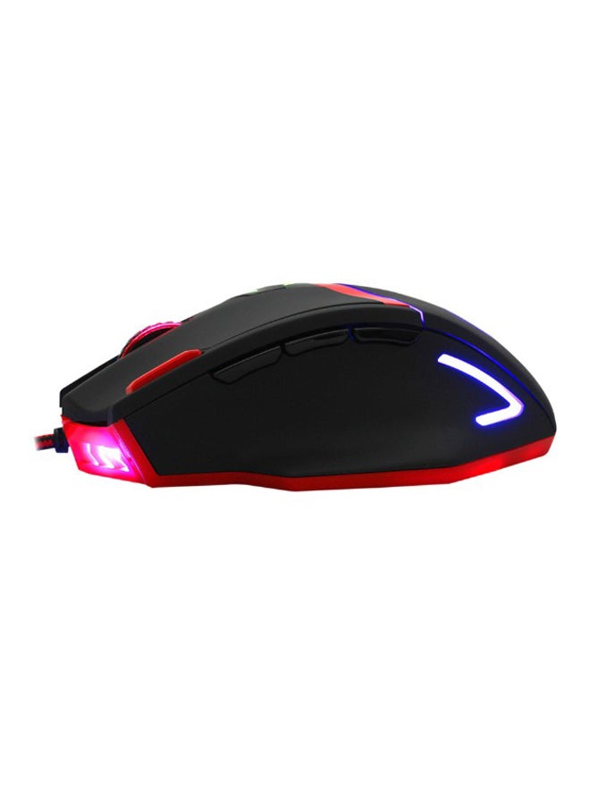 ماوس جيمنج Redragon M801-RGB سلكي أسود وأحمر