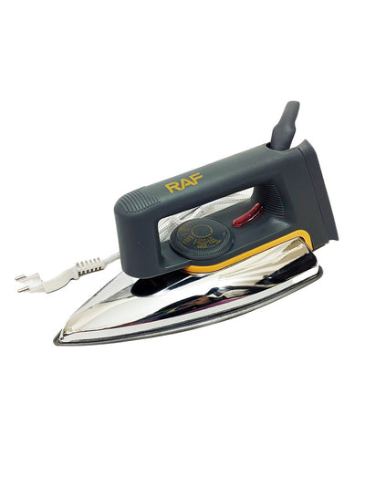 RAF Dry Iron Light Weight R.1108 with Non-Stick Soleplate – 1600w