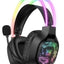 X22 RGB Gaming Headphones, Over-Ear Headset with Microphone, Noise Reduction, Volume Control, LED Light, Durable & Comfo