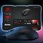 K1NG M724 Wired Gaming Mouse, 42G Ultra-Light 12,400 Max DPI Optical Gaming Mouse with 5 Programmable Buttons, Ergonomic