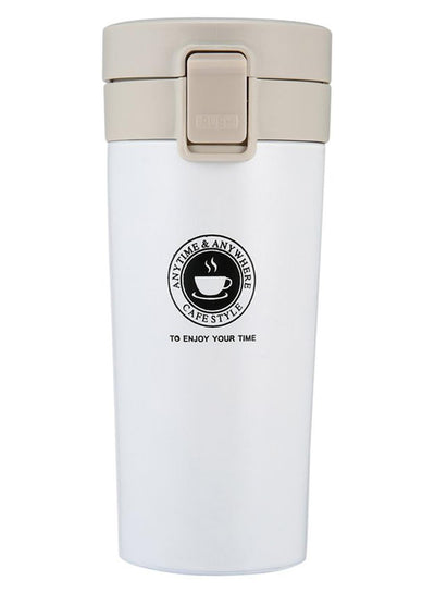 Double Walled Thermal Mug White