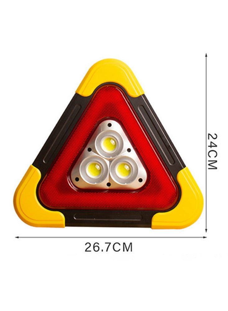 Hurry.Bolt Emergency Light HB-7708 multi-function flashlight with LED lights and emergency warning triangle lights