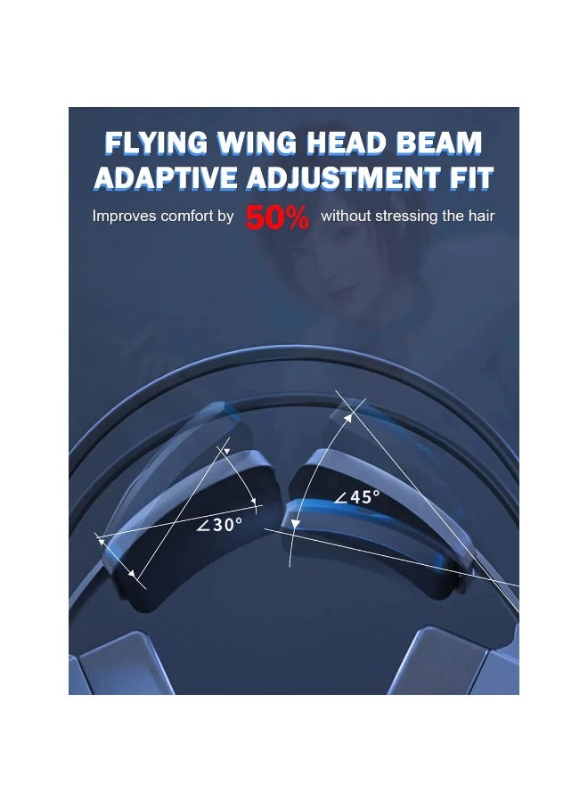 X20 Wired Professional Gaming Headset with Noise Cancelling Microphone , RGB Lighting, 50mm Precision Drivers, 3.5mm con