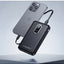XS-418 Fast Charging Power Bank 10000mAh 22.5W – Portable Battery Pack with Built-in Multi Charging Cables, LED Digital 