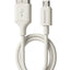 كابل شحن X-SCOOT CL149 Micro USB خامة TPE متينة أبيض
