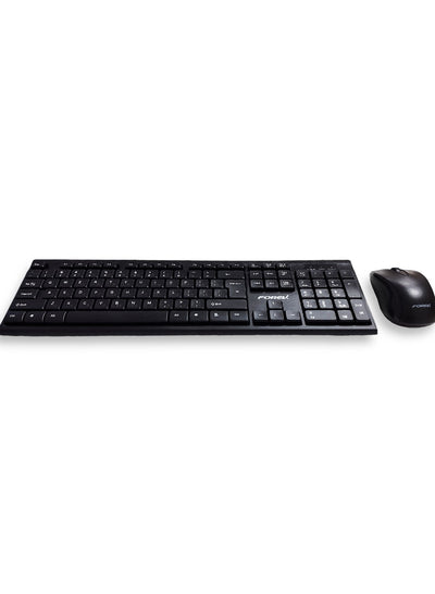 Forev 2.4G Wireless Keyboard+Mouse Set First Choice For Office Business FV-W706 , Wireless technology , Energy saving , Ergonomic Design , Waterproof , Silent Key , Standard 104 key , 2.4G Wireless , Save battery life