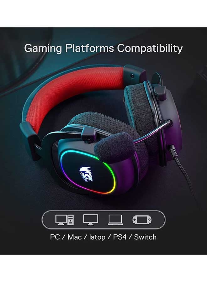 سماعة جيمنج Redragon H510-RGB بمايك صورة 7