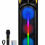 GT-8089 Party Speaker, Powerful Deep Bass Multimedia Speaker with Treble & Bass Control, Microphone Input, Master Volume