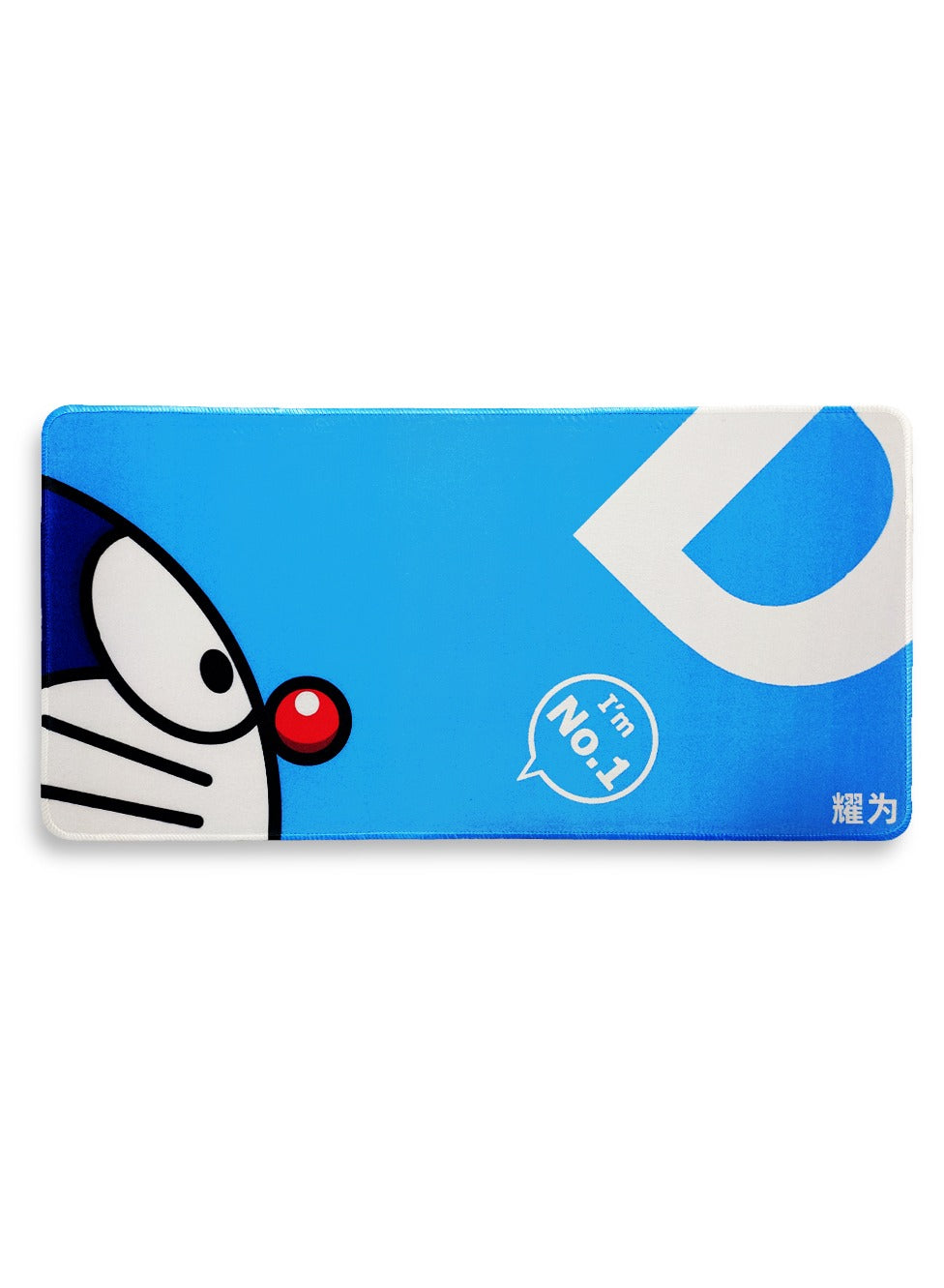 Large Mouse Pad, Doraemon Spacetoon Style (60cm x 30cm x 2mm), HD Print Pattern Desk Mat, Extended Mouse Pad and Keyboard Mouse Pads, Waterproof Fabric Surface Mouse Pads for Office