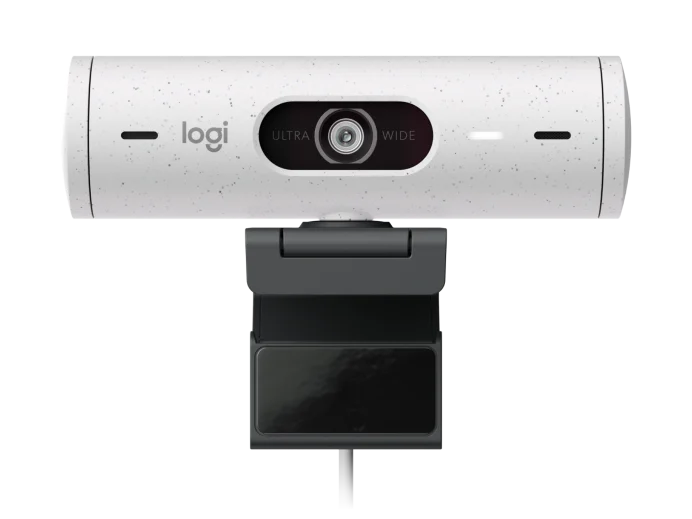 Logitech BRIO 500 Full HD 1080p webcam with light correction, auto-framing, and Show Mode