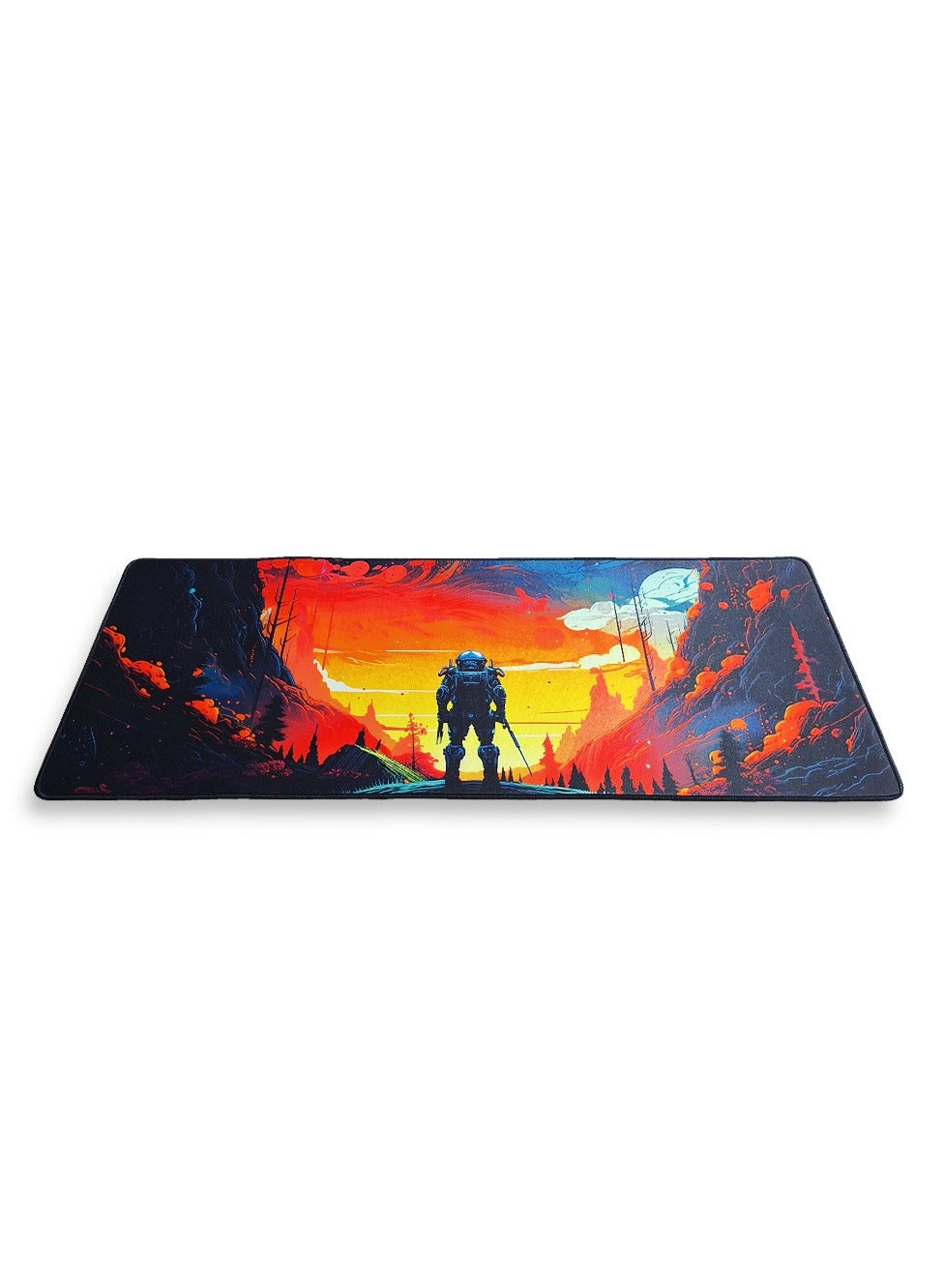 Large Gaming Mouse Pad, astronomy art , Extended Desk Mat, Large Desk Pad for Computer Keyboard, Mouse Pad with Stitched