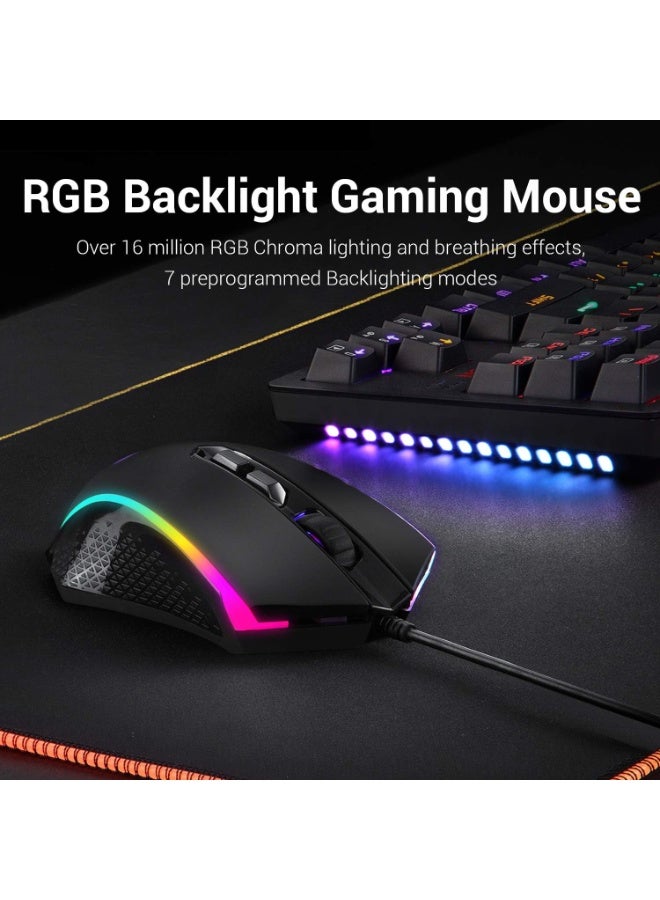طقم كيبورد وماوس جيمنج Redragon S113 صورة 6