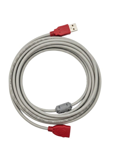 كابل تطويل Platinum USB 2.0 ذكر لأنثى طول 3m رمادي