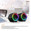 Kisonli Music Speaker For Gaming RGB colorful lights, stereo sound, good quality, can connect pc, laptop, mp3, mp4 , l-6060