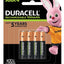 Duracell Rechargeable AAA Battery, 900mAh, Pack of 4 Long lasting per charge