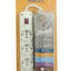 Elios Electric Power Outlets Sockets power strip with 9 outlets - White