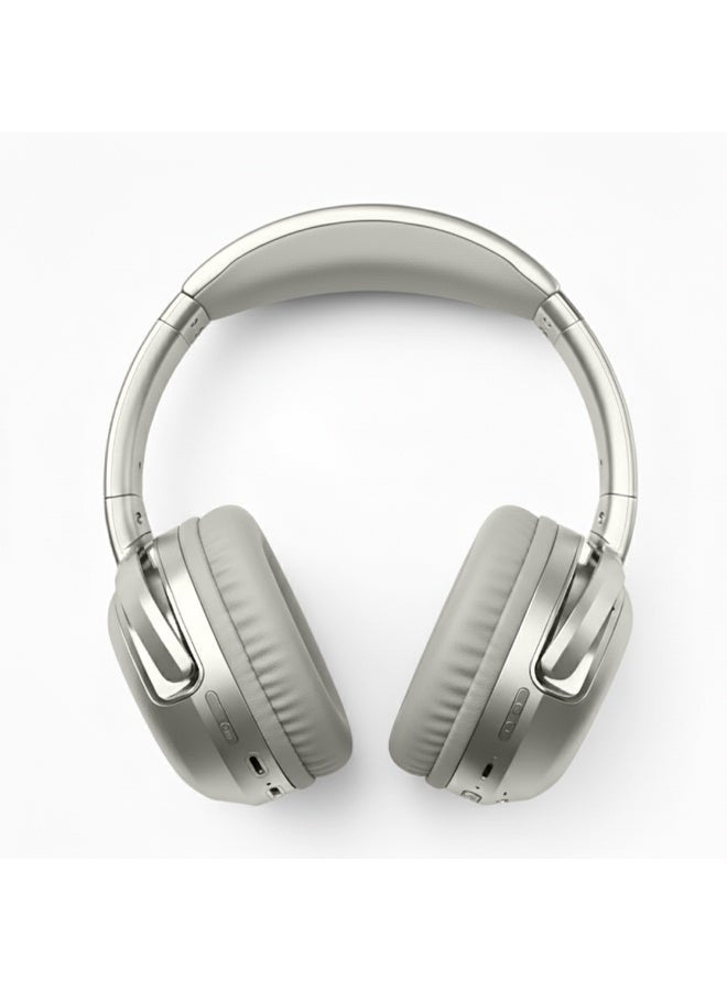 Wireless Foldable Headphones with Pure Bass Sound, Double Bass Effect, 24 Hours Playtime, Voice Assistant Ready, Hi-Res 
