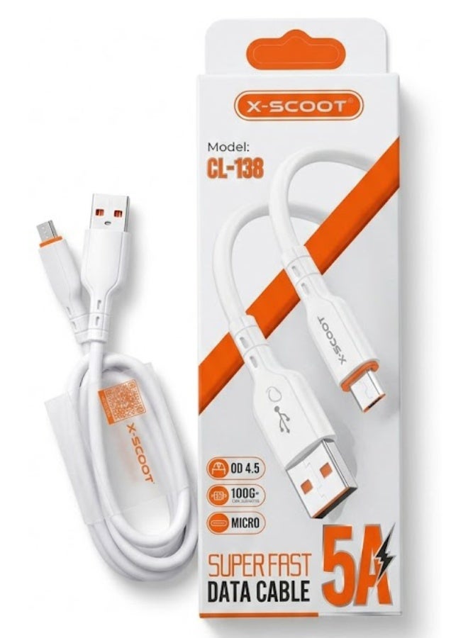 كابل شحن سريع X-SCOOT ORIGINAL