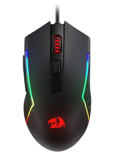 Wired Gaming Mouse , TRIDENT BASIC M616 - RGB , USB Cable , 7 buttons , Max 10000 DPI Sensor responds precisely to movem