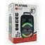 AH-802 Portable 8 Inch Rechargeable Karaoke Speaker with Dynamic LED Lights and Remote Control Wireless Audio Speaker Sy