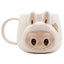 Large Capacity Ceramic Coffee Mug with Cartoon Character Design, Cute Ceramic Tea Cup for Hot & Cold Drinks, Milk Mug, L